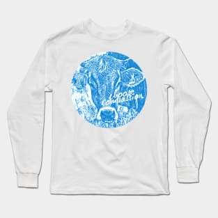 Choose Compassion Save Cows Long Sleeve T-Shirt